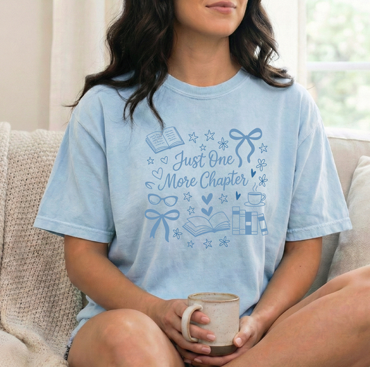 One Chap Unisex Chambray Comfort Colors Tshirt