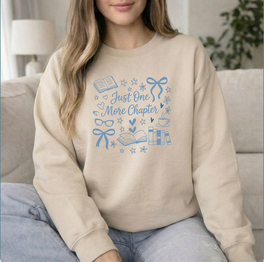 One Chap Unisex Sand Gildan Crewneck Sweatshirt