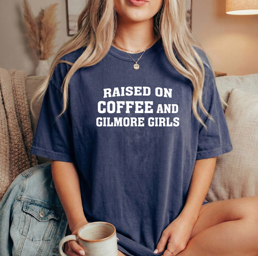 Raised on GG Unisex Navy Comfort Colors Tshirt