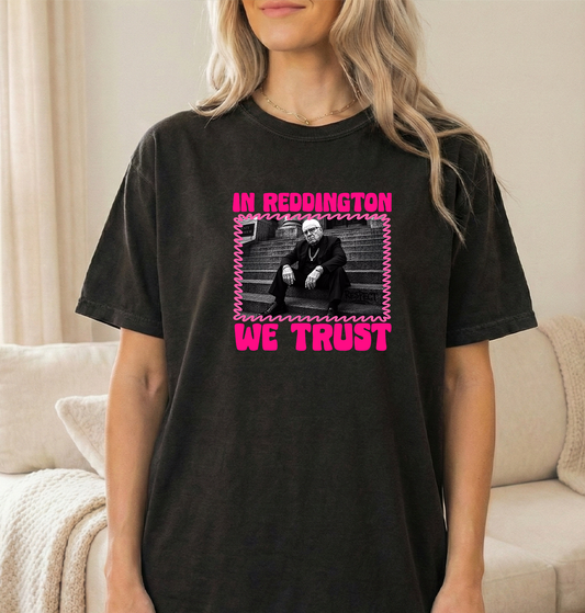 Reddington unisex Black Comfort Colors Tshirt