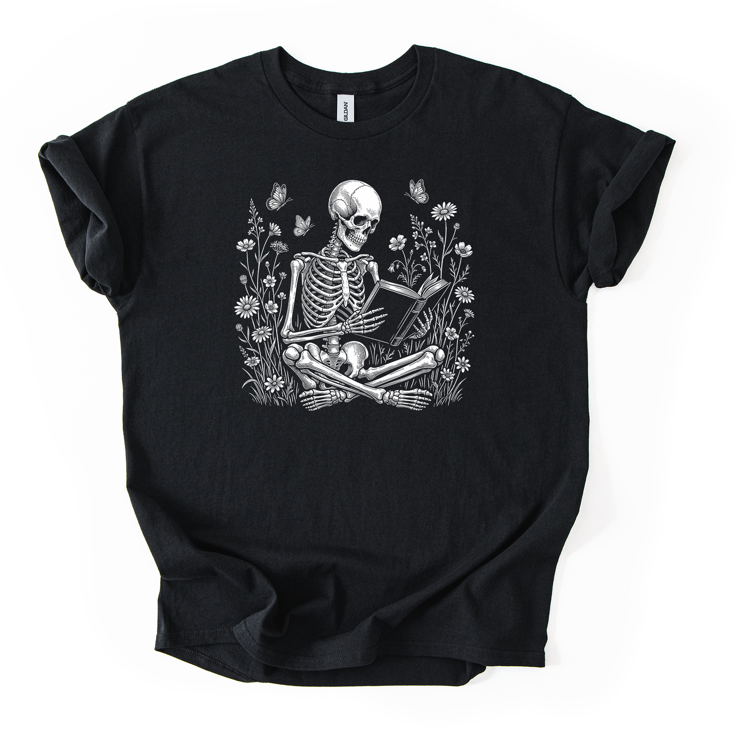 Skull Black Unisex Gildan Tshirt