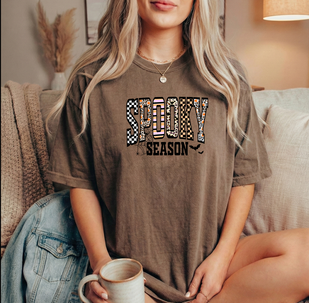 Spooky season 2 unisex espresso comfort colors t shirt