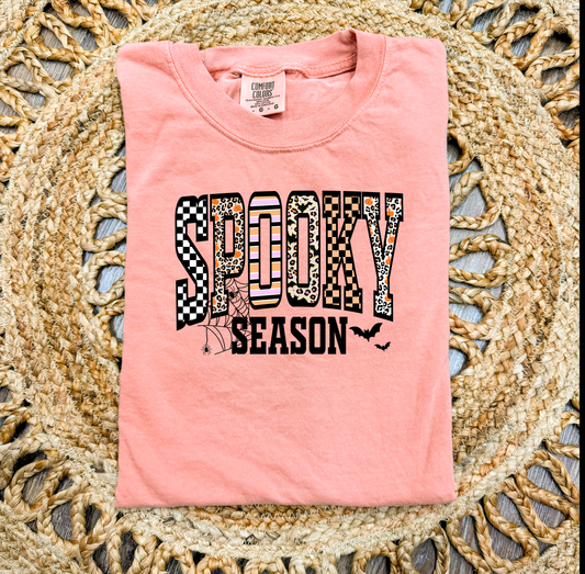 Spooky season 2 unisex Terracotta comfort colors t shirt