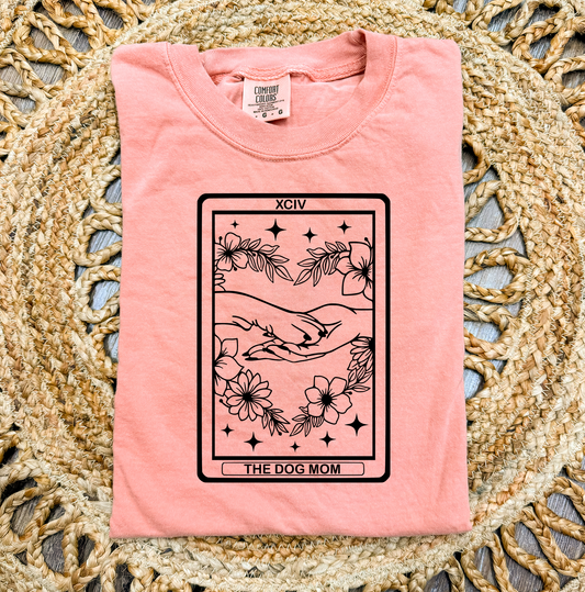 The dog mom Unisex Comfort Colors Terracotta Tshirt