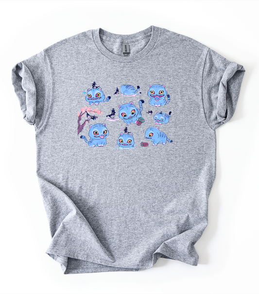 Dirby Tiger Unisex Gildan Sports Grey Tshirt