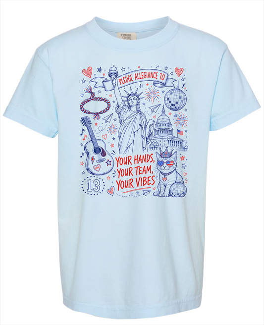 Ts American Youth Comfort Colors Chambray Tshirt