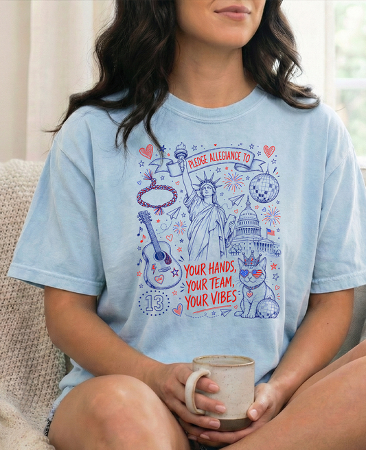 Ts American Unisex Comfort Colors Chambray Tshirt