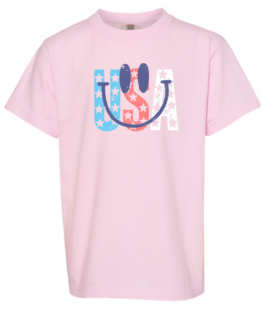 Usa Smile Youth Blossom Comfort Colors Tshirt