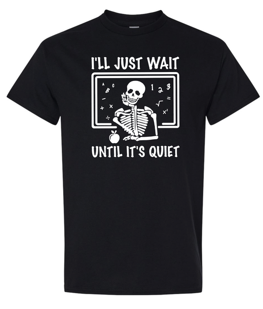 I'll Wait Gildan Black Unisex T shirt