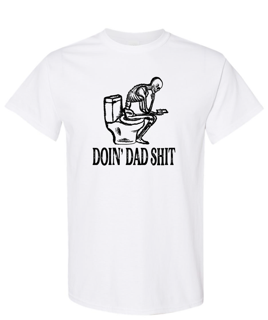 Dad stuff Unisex Gildan White T shirt