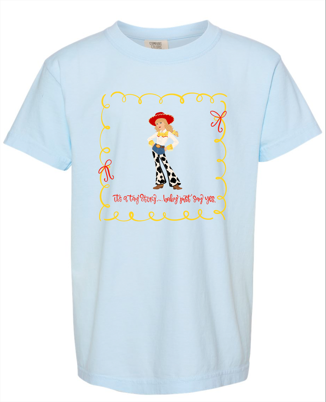 Toy Yes YOUTH Comfort Colors Chambray Tshirt